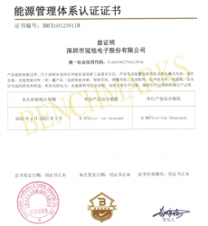 祝贺深圳市冠旭电子股份有限公司2023年一次性成功通过ISO50001能源管理体系认证