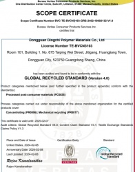 祝贺东莞鼎智高分子材料有限公司2024年一次性成功通过GRS认证