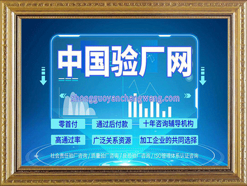 中国验厂网荣誉资质 中国验厂网荣誉资质